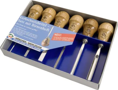 Obrázok produktu pre Kirschen Werkzeuge 5696000 Kerbschnitzsatz