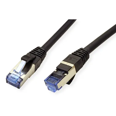 Zdjęcie produktu dla VALUE 2m S/FTP Cat.6a, 2 m, Cat6a, S/FTP (S-STP), RJ-45, RJ-45, Czarny