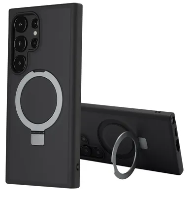 Imagen del producto de Funda con anillo y soporte con MagSafe para Samsung Galaxy S24 Ultra -