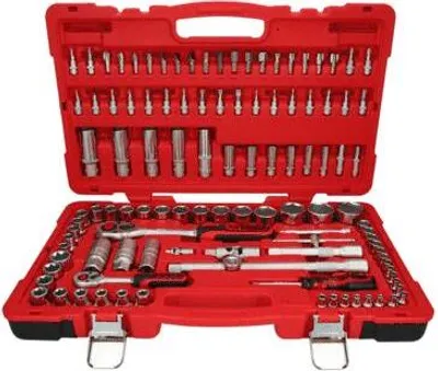 Produktbild von KS Tools 951.0711, Steckschlüssel-Satz, 110 Kopf/Köpfe, Chrom-Vanadium-Stahl, 7,6 kg