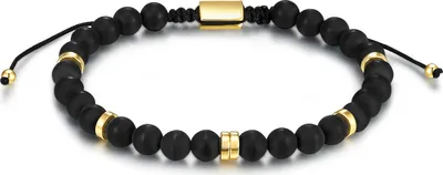 Produktbild von Männerglanz Armband Sterling Silber Achat 50210025