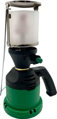 Zdjęcie produktu dla NOLA lampa kempingowa gazowa z piezo w komplecie 3 żarówki lampa gazowa regulowana do kempingu światło kempingowe na naboje gazowe