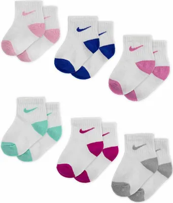 Produktbild von Nike Kids Nn0299 Quarter Kurze Socken 6 Paare Mehrfarbig EU 16-18 1/2 Mehrfarbig EU 16-18 1/2
