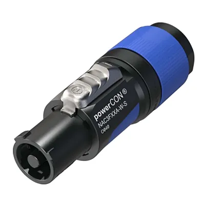 Obrázek produktu pro Neutrik NAC3FXXA-W-S, powerCON, Černá, Modrá, Přímý, 16/12, Měď, IP20