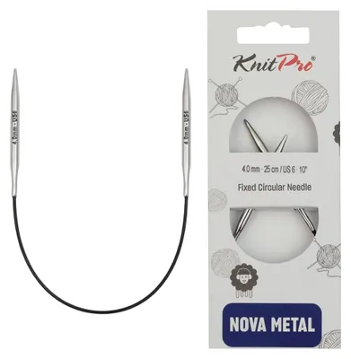 Produktbild von KnitPro Nova Rundnadeln 10" (25cm) | 4mm