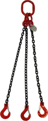 Produktbild von Joma-Tech 3-Strang Anschlagkette 1,5m GK8 8mm schwarz
