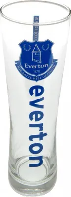 Produktbild von Everton FC - Sklenice na pivo TA4924 (jedna velikost) (průhledná/modrá)