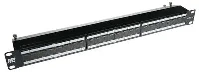 Produktbild von ACT PP1020, RJ-45, Cat6a, Schwarz