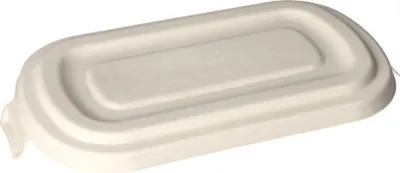 Produktbild von 50 Deckel, Zuckerrohr pure 1,6 cm x 13,9 cm x 26,9 cm weiss