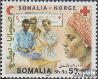 Produktbild von Briefmarken Somalia 1987 Mi 396 (kompl.Ausg.) postfrisch Rotes Kreuz