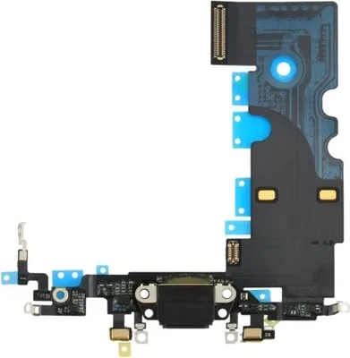 Image de Connecteur de charge pour iPhone 8 - Noir