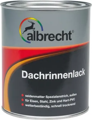 Produktbild von Albrecht Dachrinnenlack 750 ml kupfer