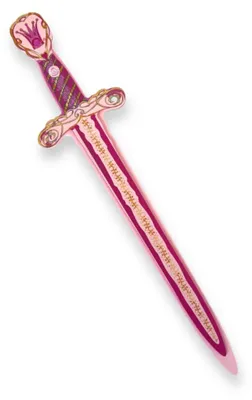 Image de Épée de princesse en mousse Liontouch pour filles - Rose, 3-6 ans