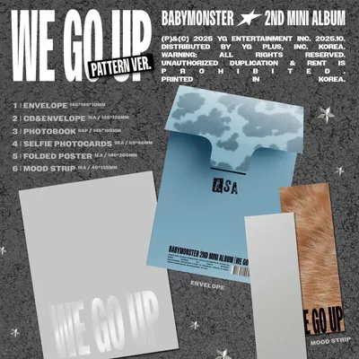 Zdjęcie produktu dla BabyMonster - We Go Up - Pattern - Rora (CD)