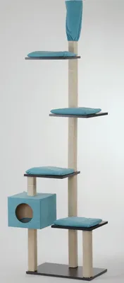 Produktbild von Rohrschneider Katzenbaum Bashira türkis