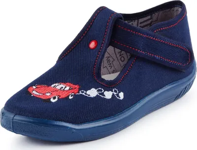 Produktbild von Ladeheid Kinder Hausschuhe LARW003 (Marineblau, 18)