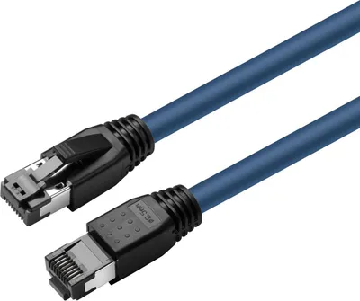 Zdjęcie produktu dla Microconnect Cat8.1 S/Ftp 5M Niebieski Ekranowany Lszh,Awg 24
