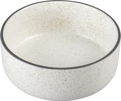 Zdjęcie produktu dla Miska ceramiczna Duvoplus Stone Speckle - biała - 1500ml