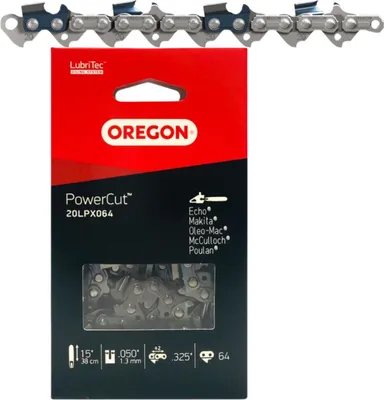 Produktbild von Oregon SUPER 20 POWERCUT Vollmeißel-Sägekette .325"" 1,3 mm 64 Glieder