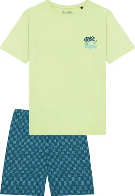 Produktbild von Schiesser Schüler Jungen Schlafanzug kurz Gr. 176  gelb