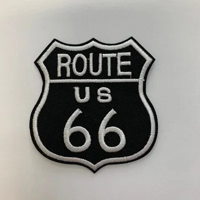 Obrázek produktu pro Nažehlovačka, nášivka, ROUTE 66 / 1ks