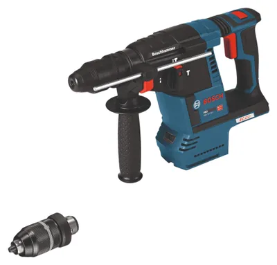Zdjęcie produktu dla Bosch 0 611 910 000, SDS Plus, Czarny, Niebieski, Czerwony, 980 ud./min, 4350 ud./min, 2,5 m/s², 1,5 m/s²