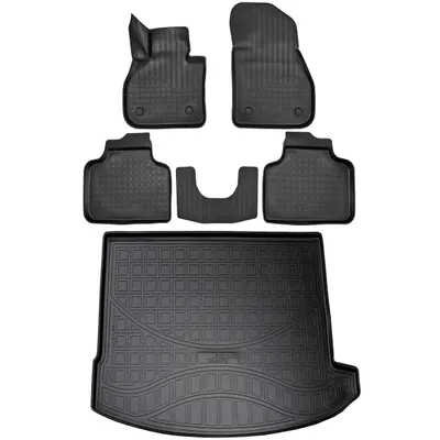 Produktbild von Fußmatten & Kofferraumwanne Set passend für  MINI Countryman F60 | BJ ab 2017>