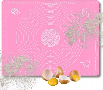 Produktbild von Omna | Silikonmatte XXL - 50 x 40 cm - Grün - Antirutsch, Wasserabweisend, Leicht zu Reinigen