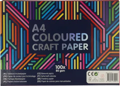 Productafbeelding van Gewinnt Holland, gekleurd hobbypapier, formaat A4