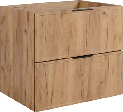 Immagine prodotto di Mobile da bagno in rovere Craft + maniglia nera, 46 x 60 x 57 cm