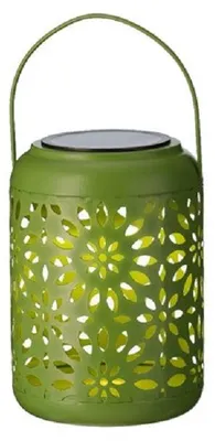 Produktbild von Solar-Laterne - grun - Eisen - 17 cm - Gartenleuchten