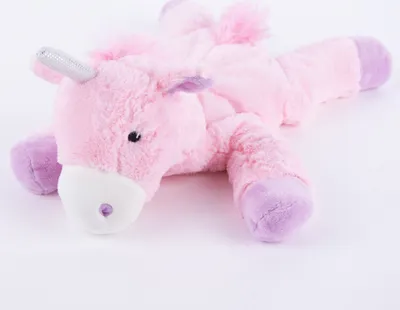 Produktbild von Warmies Wärmestofftier Einhorn rosa 100% Hirse-Lavendelfüllung