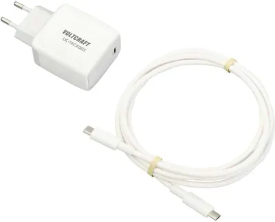 Produktbild von VOLTCRAFT UC-1XCX003 USB Ladegerät 45 W Innenbereich Ausgangsstrom (max.) 2.25 A 1 x 1x USB-C® GaN