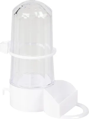 Produktbild von Karlie Wochenendtränke - Vogeltränke - Kunststoff - Weiß - 400 ml - 14x14x17 cm