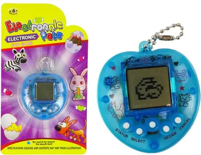 Zdjęcie produktu dla Elektroniczna zabawka Tamagotchi – zwierzątko, niebieska