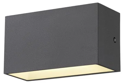 Obrázek produktu pro SLV 1005151 SITRA CUBE M Nástěnné svítidlo pro povrchovou montáž antracit 1700Lm 14W