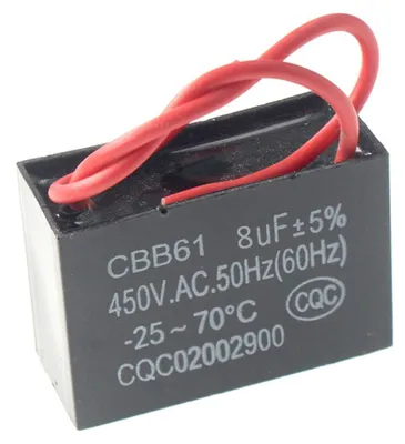 CBB61 Startcondensator 450V 1-20µF für Ventilatormotor
