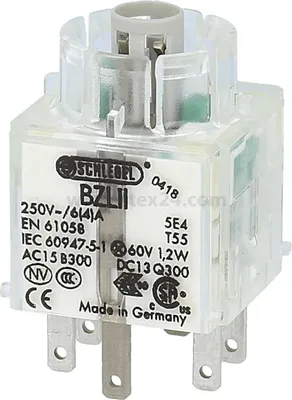 Immagine prodotto di Georg Schlegel Contatto tattile luminoso, 2S Contatto BZ, illuminabile Spina piatta 2,8 mm x 0,8 mm - 1 pezzo
