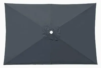 Obrázek produktu pro Potah na slunečník, odolný proti UV záření, vodotěsný, šedý, rozměry 1,9 x 1,25 m