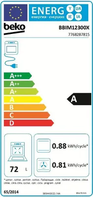 Produktbild von Beko BBSM12340X, Zonen-Induktionskochfeld, 4 Zone(n), Glas, Edelstahl, Berührung, Rund