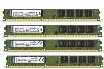 Obrázek produktu pro Kingston 32GB 4x 8Gb 1333 MHz DIMM paměti PC-10600 240pin DDR3 KVR1333D3N9