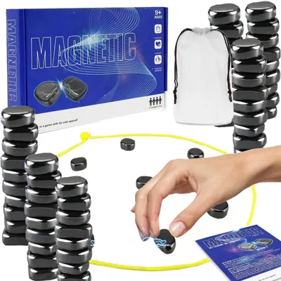 Obrázok produktu pre Magnetické kamene hra strategická edukatívna 60 ks pre deti a rodinu