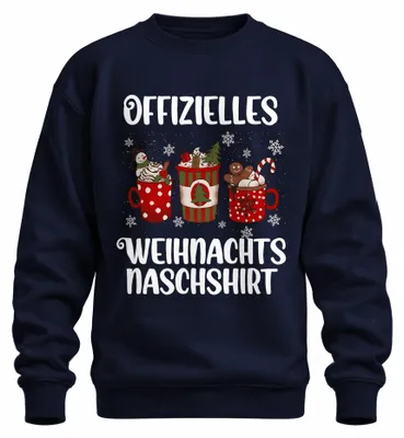 Obrázok produktu pre Vianočný snacking Sloth Funny - vianočný darček Vianočný uni vianočný sveter, Navy, S