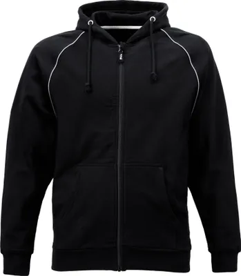 Produktbild von JOB Hoodie Sweatjacke BOCHOLT Schwarz 340g Neutral ohne Logo S