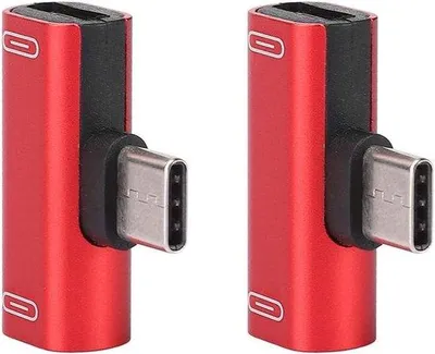 Image de Adaptateurs USB en aluminium noir pour casque