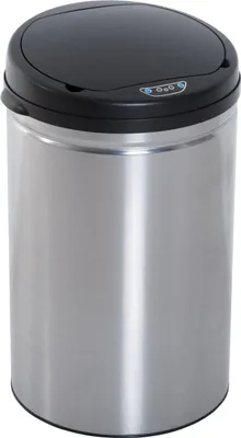 Produktbild von Automatik Sensor Mülleimer Abfalleimer Ir Sensor, Rund, 30L, Optionaler Inneneimer, Edelstahl