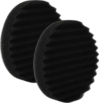 Produktbild von vhbw 2x Staubsaugerfilter kompatibel mit Rowenta Air Force RH8996W0, RH8995W0, RH8971W0, RH8977W0, RH8972W0 Staubsauger - Schaumstofffilter Schwarz