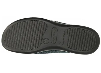 Produktbild von Fly Flot Herren Hausschuh Pantoffel luftig Mesh gepolsterte Decksohle, Größe:47 EU, Farbe:Grau