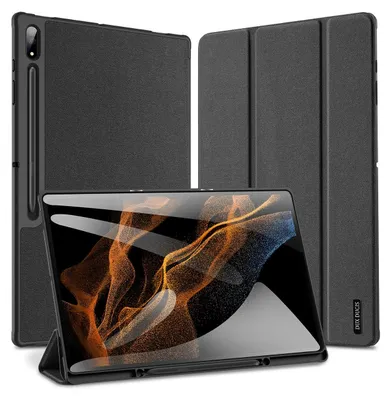 Immagine prodotto di Dux Ducis Domo Custodia pieghevole per tablet con funzione Smart Sleep Stand Samsung Galaxy Tab S8/S9 Ultra Nero