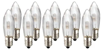 Productafbeelding van Vervangende kaarsen LED 8-55V 0,5W - 10 stuks